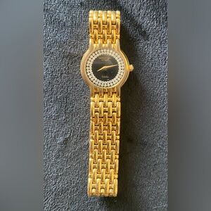 Vintage Raymond Weil 3722 – 18K Electroplated Gold with Diamonds (1992, Vintage)